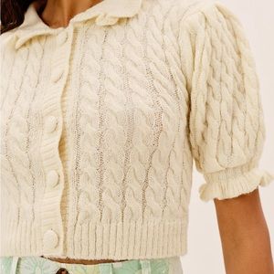 For love & lemons knit crop top